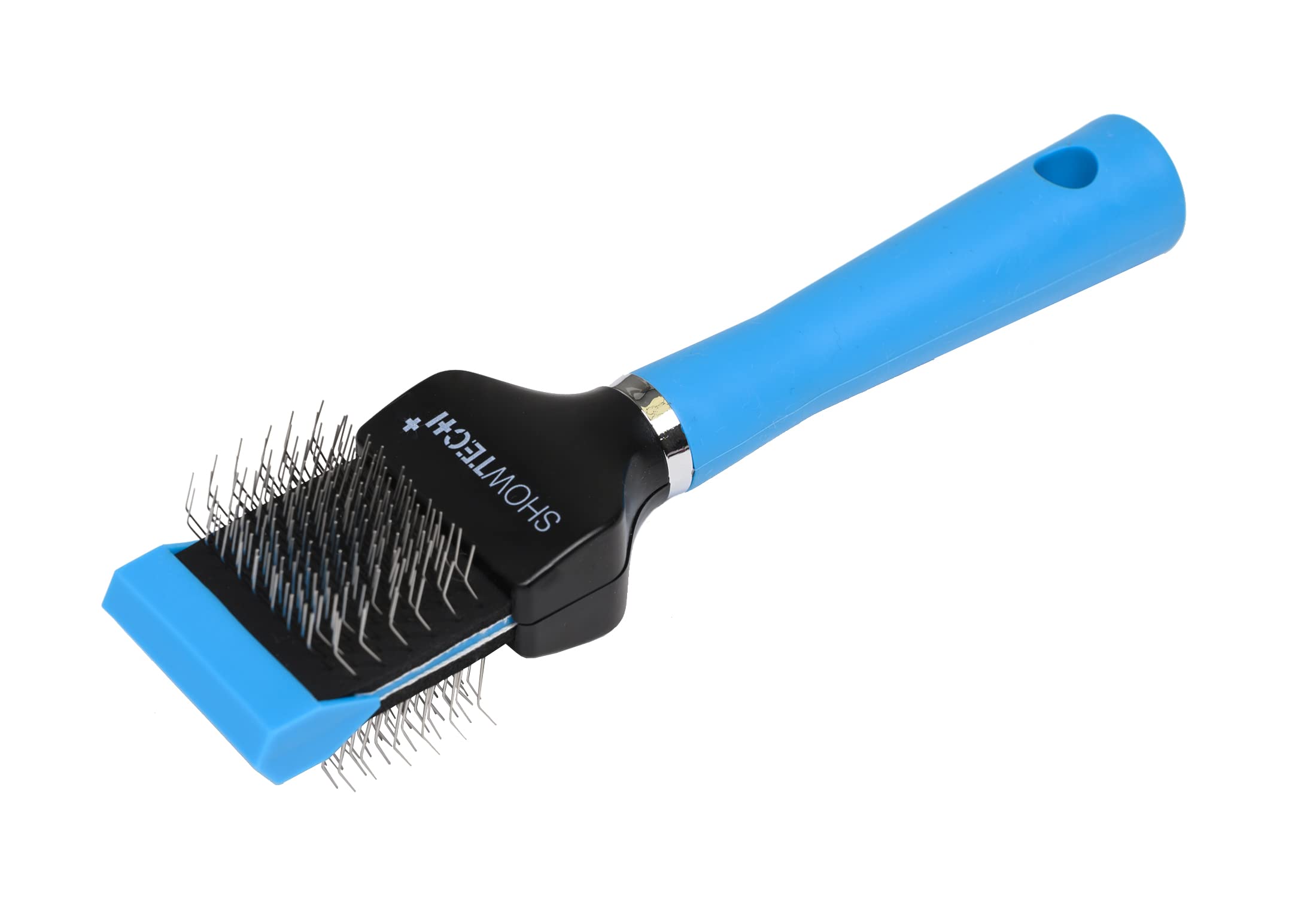 Flex Groom Professional Slicker - Gentle Pet Grooming Brush for Dogs & Cats | Flexible Bristles for Knot & Tangle Removal | Effective Coat Care Tool for a Happy Pet - Single, Firm