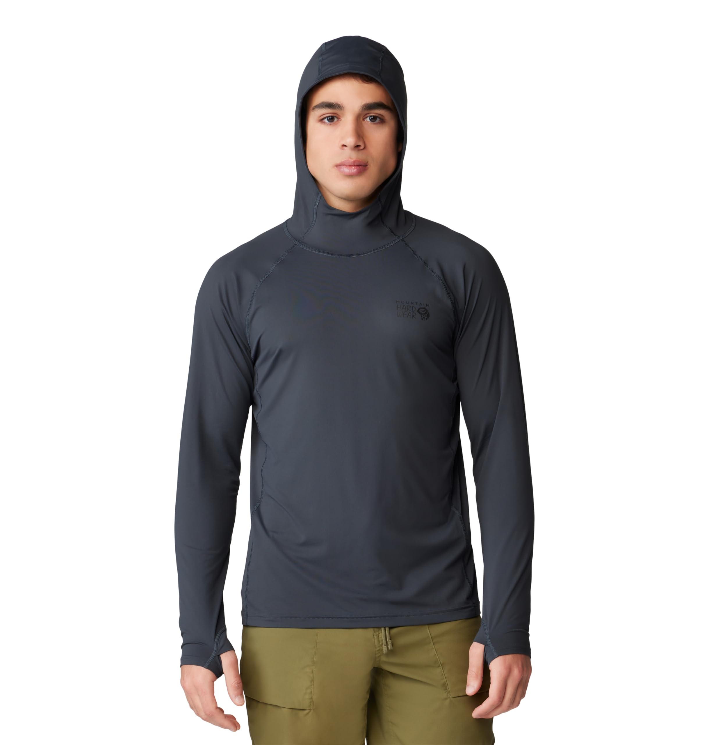 Mountain Hardwear Men's Crater Lake Hoody, Dark Storm, XL