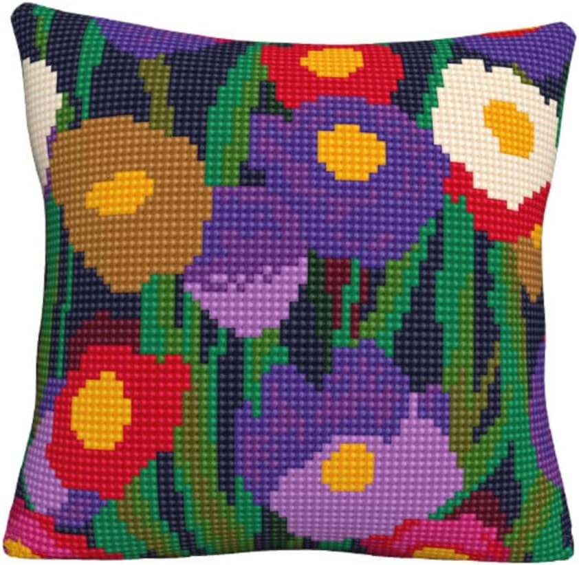 Floral Pattern in Colorful Acrylic by CDA