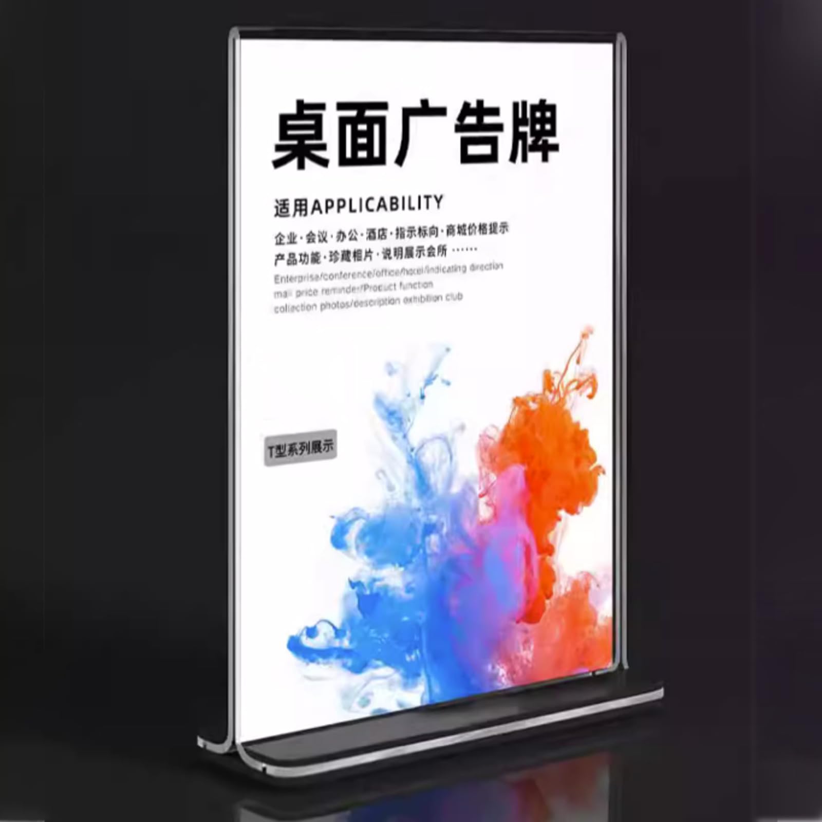 Espositore Per Poster In Acrilico Trasparente Formato A4 - Per Menu, Avvisi E Pubblicità - Foto 4