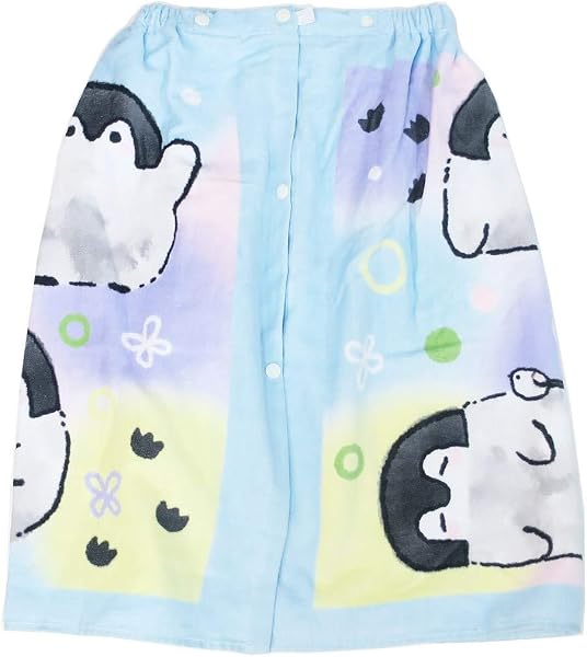 丸眞 60cm丈 巻きタオル コウペンちゃん 60×120cm ふんわりコウペンちゃん 綿100% 5365001300 - 2