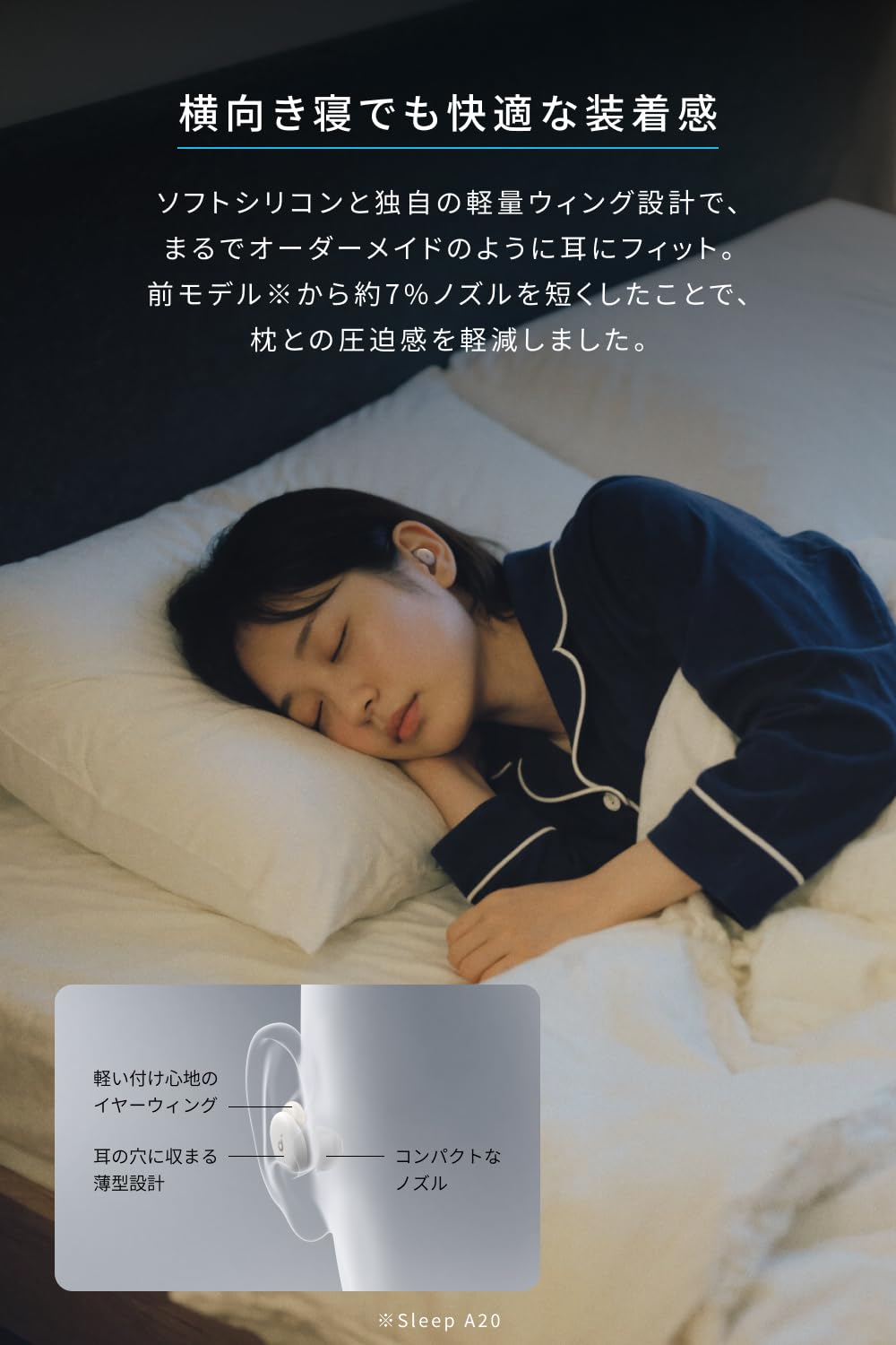 soundcore Sleep A30 ワイヤレスイヤホン Soundcore（Anker） Anker Soundcore Sleep A30 （ワイヤレス