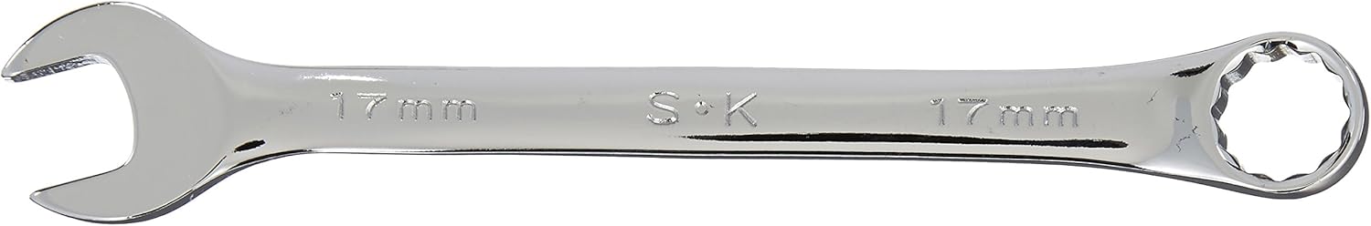 SK Tools USA 17MM, Regular, 12 Point, SuperKrome Combination Wrench 88317