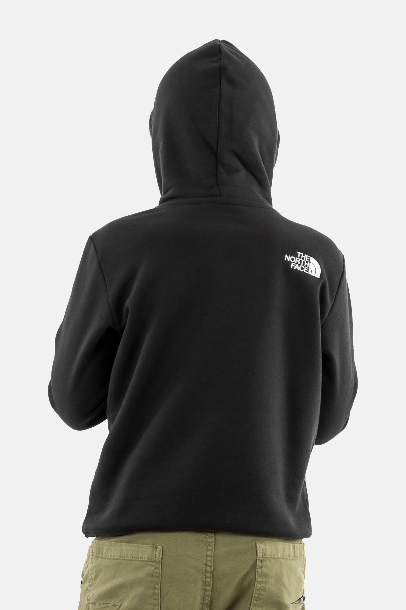 THE NORTH FACE Felpa da Ragazzo con Cappuccio Drew Peak Nera Codice NF0A89HHJK3