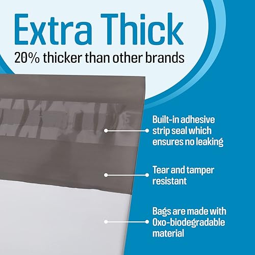 Miniatura 4 de Impresa Bolsas extra grandes para eliminar pañales para adultos, paquete de 75 unidades, aptas para FSAHSA, a prueba de olores y fugas, resistentes