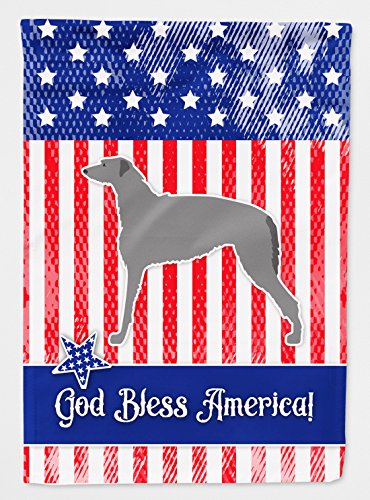 Drapeau Scottish Deerhound grand format extérieur BB3296CHF multicolore