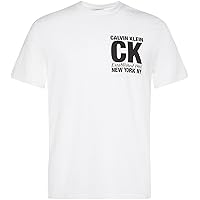 Calvin Klein SS 30S Whsl Sp CK Corner Graphic Lv04Re819G Magliette grafiche
