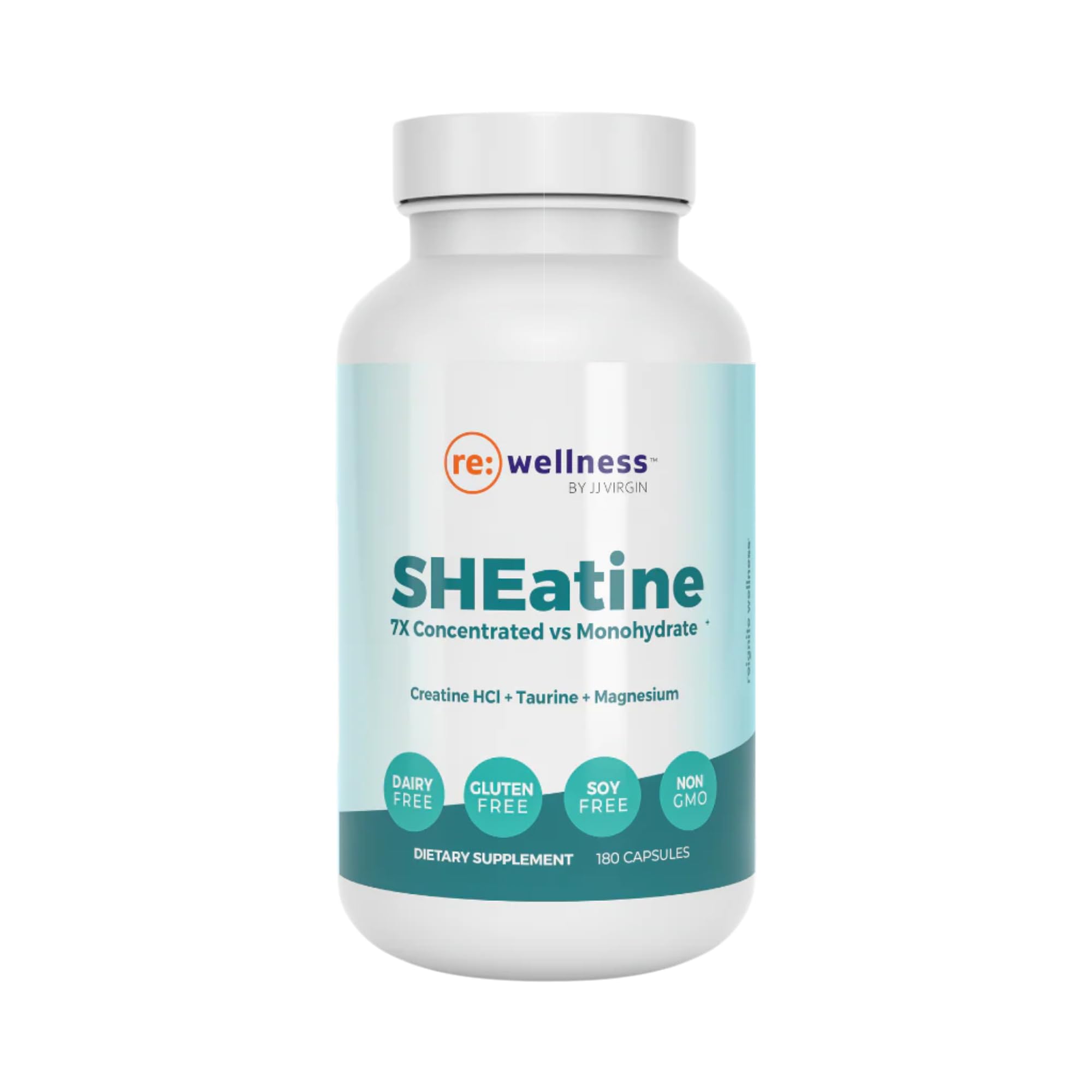 Reignite Wellness SHEatine by JJ Virgin | Creatine HCL | 180 Capsules