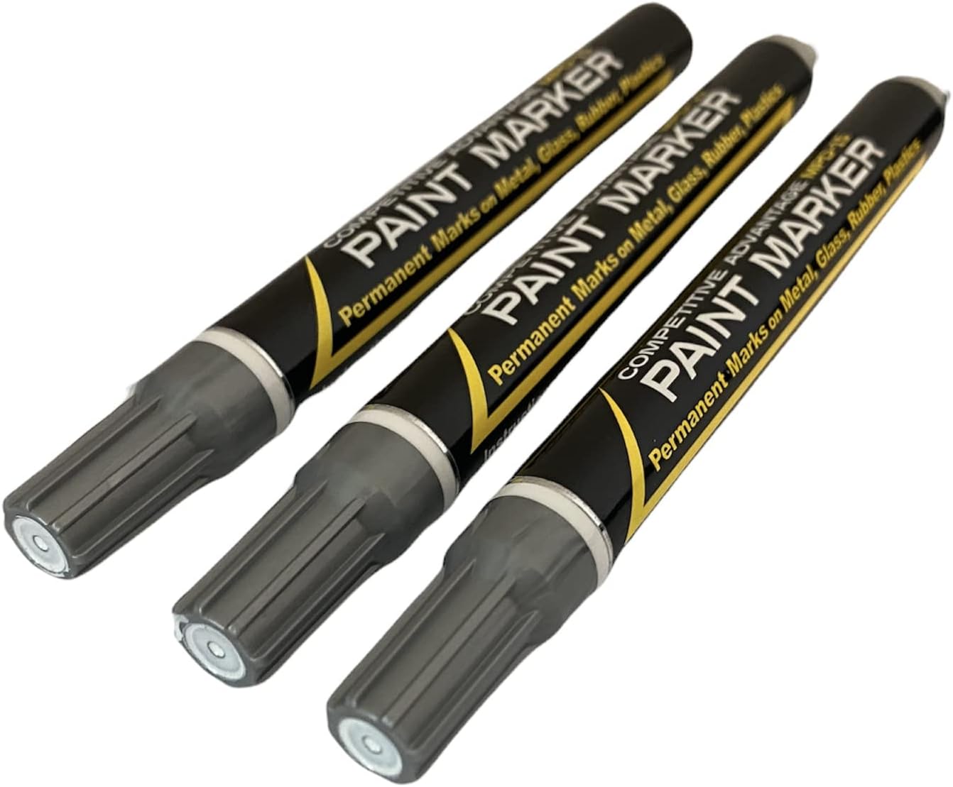 Competitive Advantage Enamel Paint Markers MPD, GREY Medium