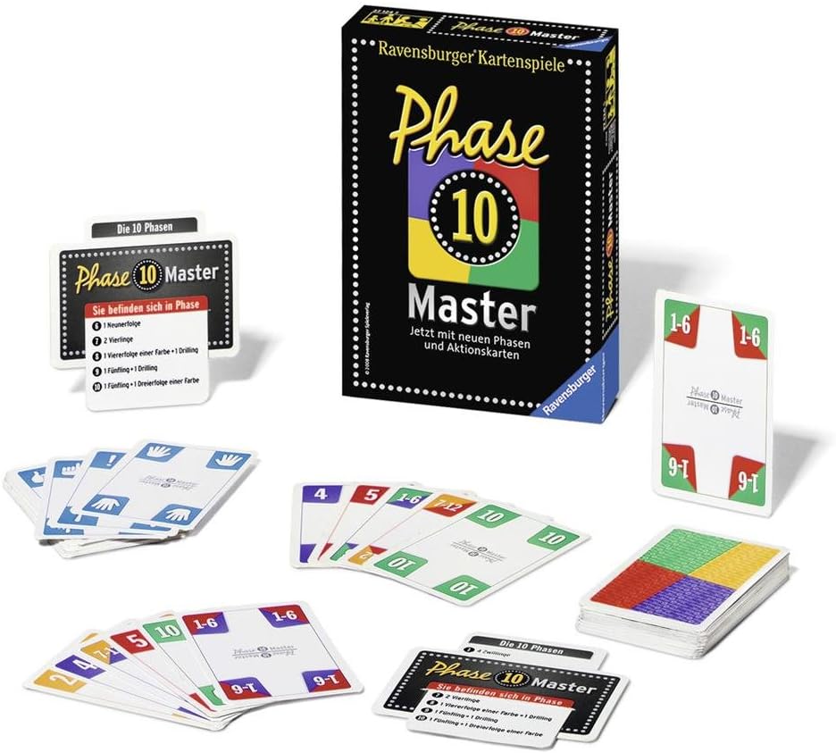 Ravensburger 27124 Phase 10 Master Card Game (German Language)