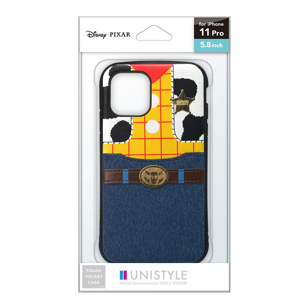 プレミアムスタイル UNISTYLE iPhone 11 Pro用 タフポケットケース [ウッディ] PG-DPT19A24WDY