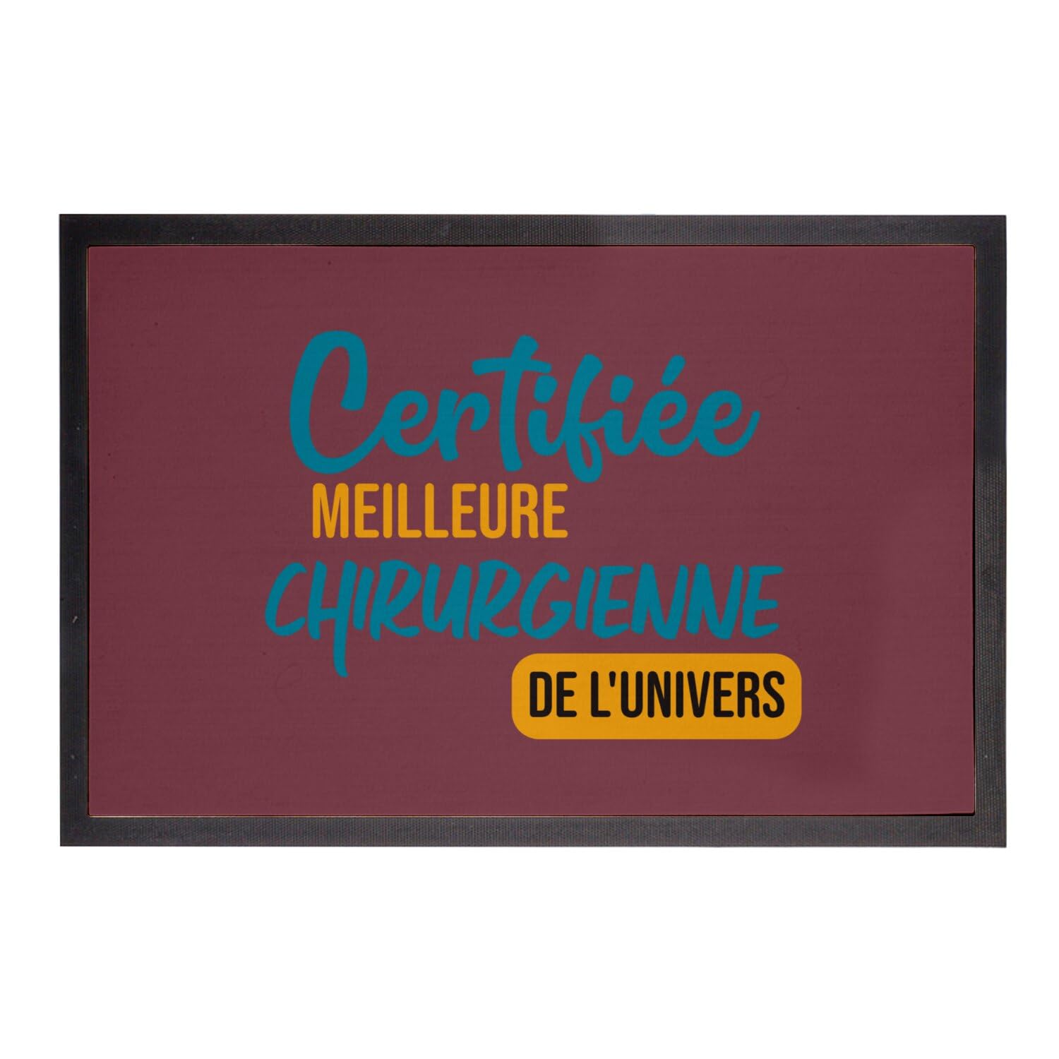 Paillasson rouge chirurgienne tapis de sol 60x40cm pour docteur