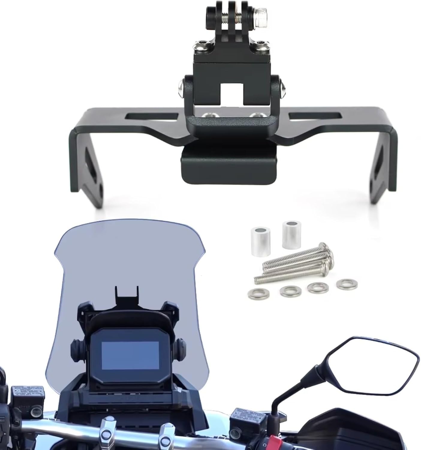 バイク 携帯 ホルダー ADV350用 2021 2022 2023 2024 GPSサポート携帯電話スタンドホルダー用 原付スマホ