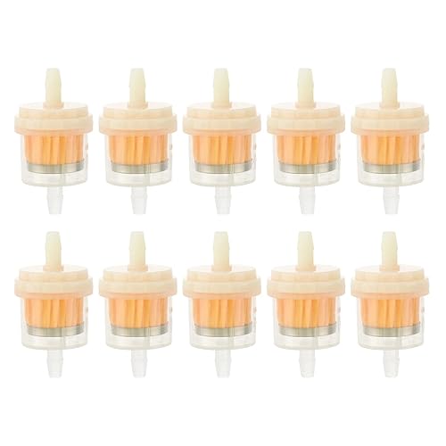 Minkissy 10pcs Microdermabrasion Filtros de Microdermabrasión al vacío Tubo de filtro Microdermabrasion Piezas (como se muestra)