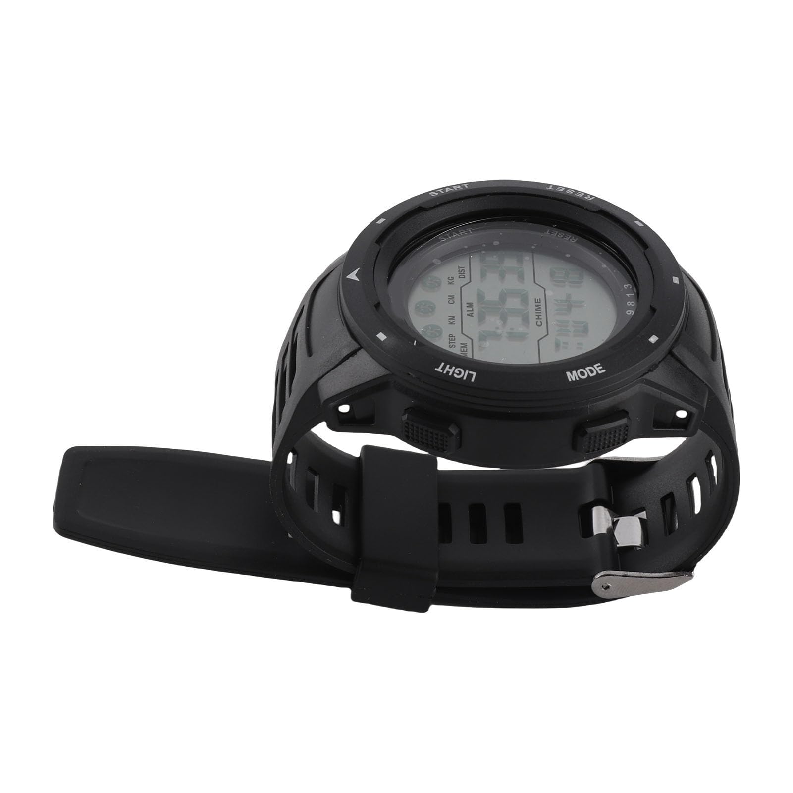 TOPINCN Reloj Deportivo Digital, WR50M Impermeable para Hombre Reloj Deportivo para Correr Multifuncional Luminoso para Exteriores