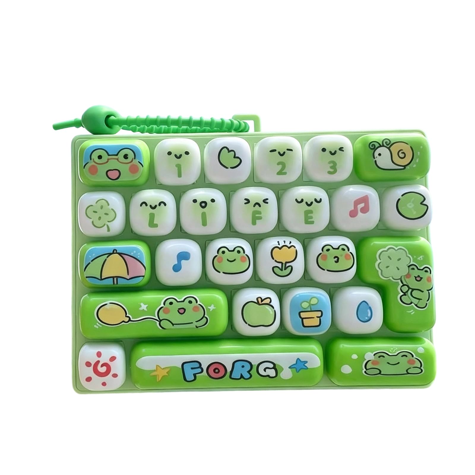 26 Key Mini Mechanical Keyboard Fidget Toy, Finger Press Sensory Toy