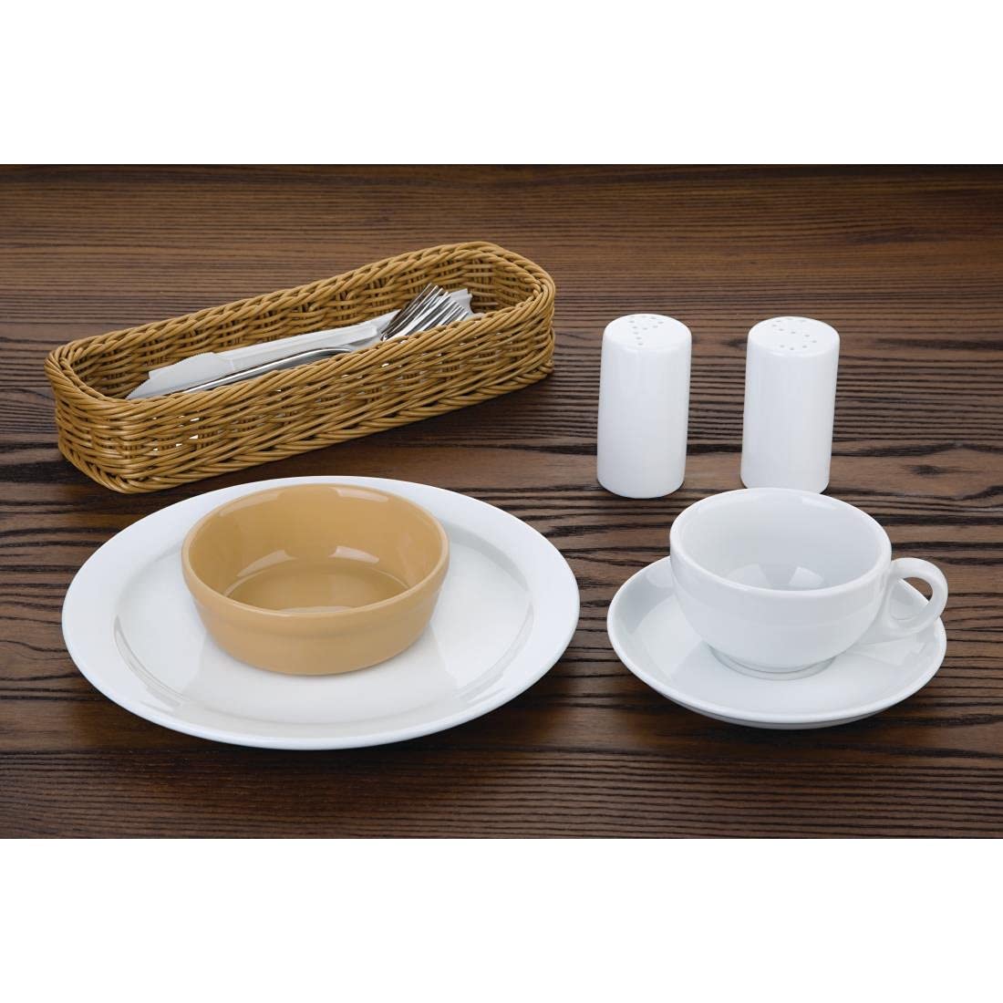 Olympia Ceramiczna okrągła miska do ciasta - wymiary: 11 cm. Ilość pudełek 6.