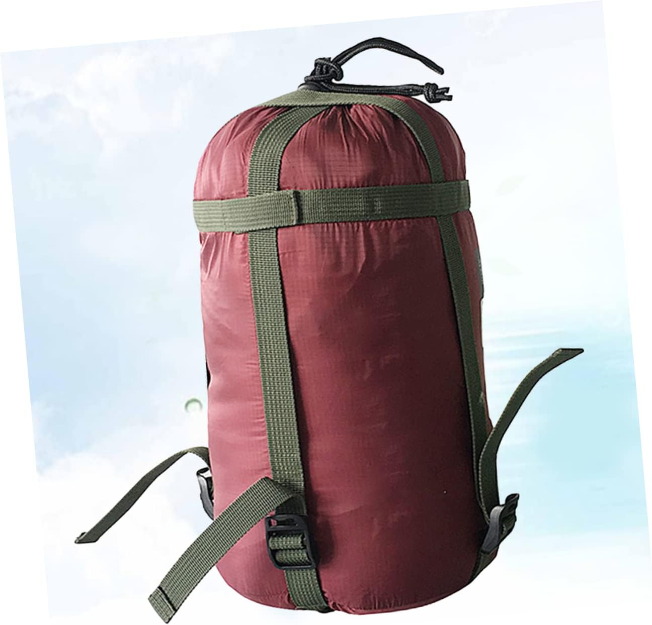 Sosoport Camping Compression Bag Hiking Gear Quilts Storage Sack Fleece Compact