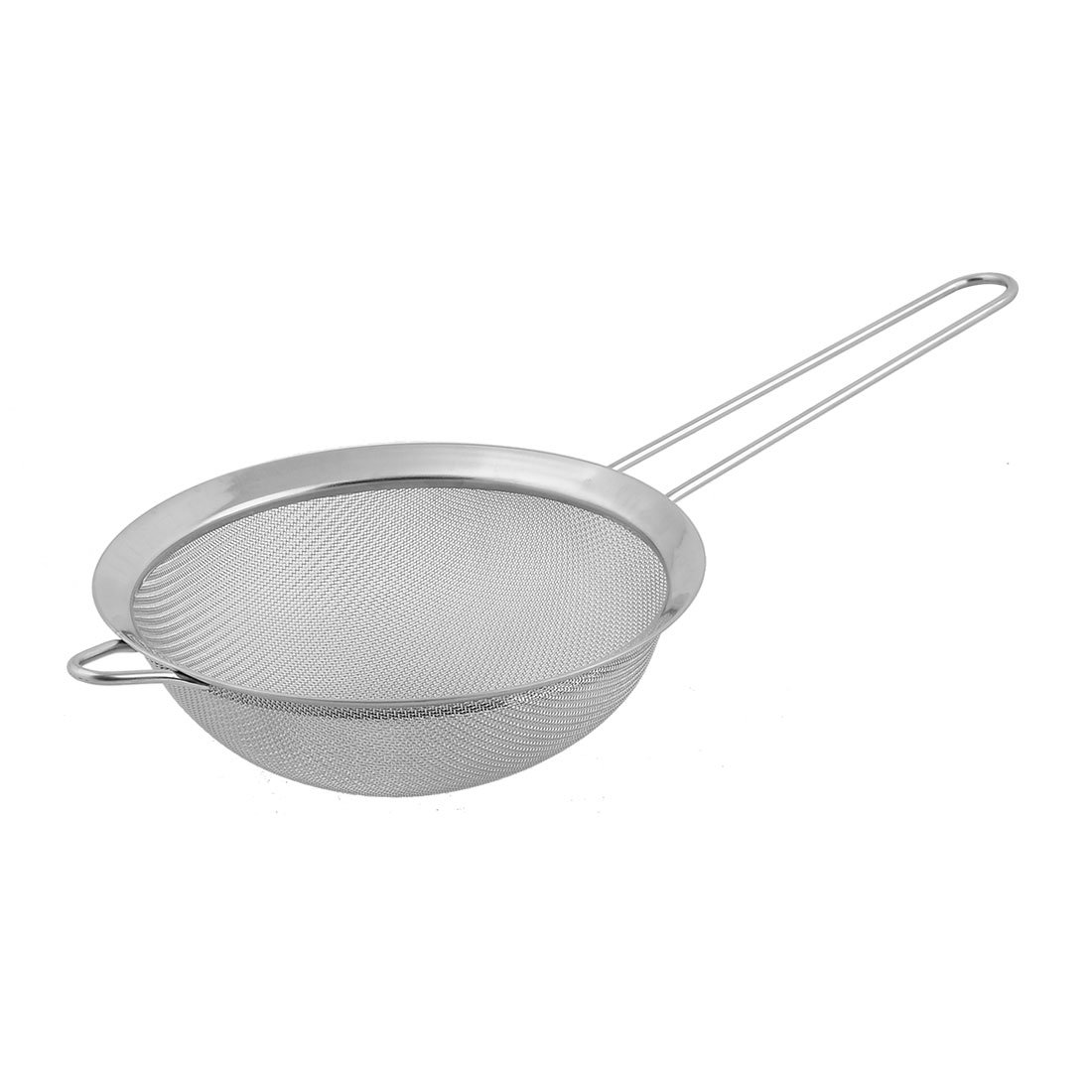 Sourcing Map Silver Sourcingmap Metal Kitchen Food Noodle Flour Mesh Strainer Colander Sieve Sifter Mesh Strainer Tone