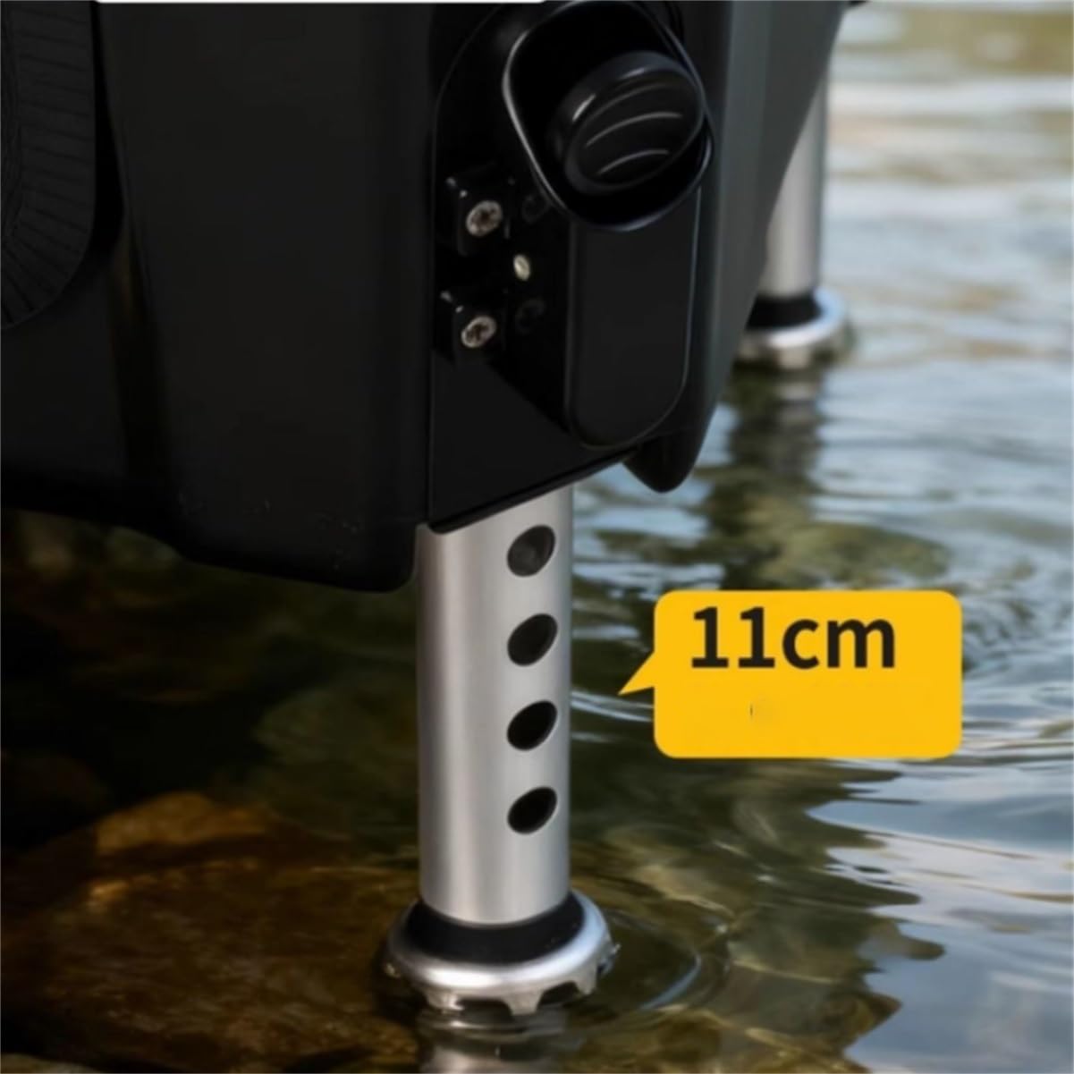 Secchio porta pesci vivi scatola attrezzi pesca sgabello portatile