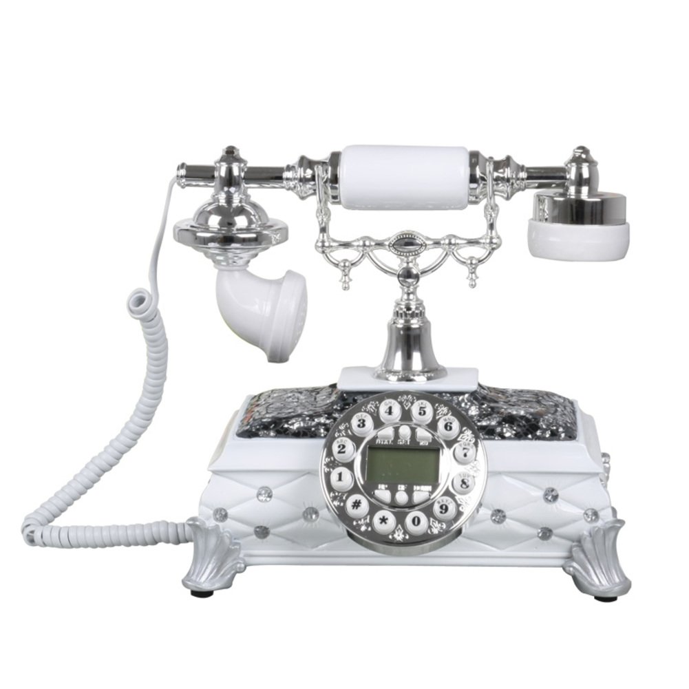 Téléphone fixe européenne version noire 3 - Antiquité pour bureau - 3