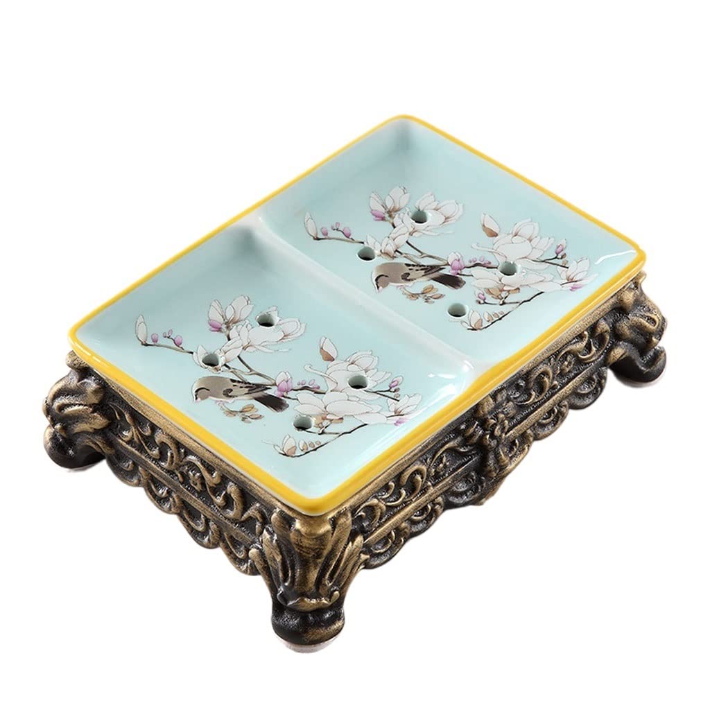 Mydelniczka kreatywna ceramiczna ociekacz blat mydelniczka mydelniczka wewnętrzna umywalka łazienka kuchnia mydelniczka naczynie wanna mydelniczka mydelniczka pudełko na mydło