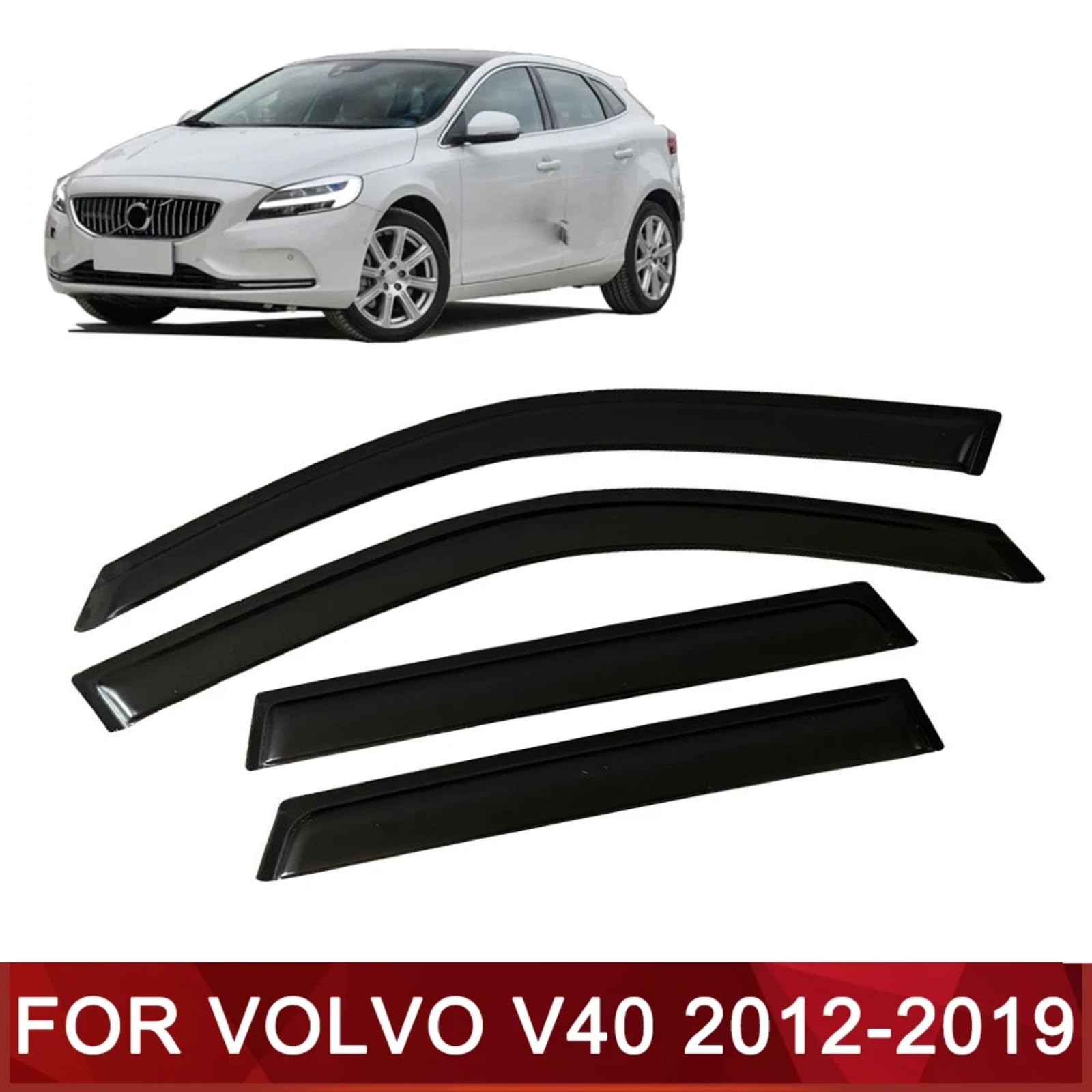 ボルボ V40 ドア バイザー 【公式通販】