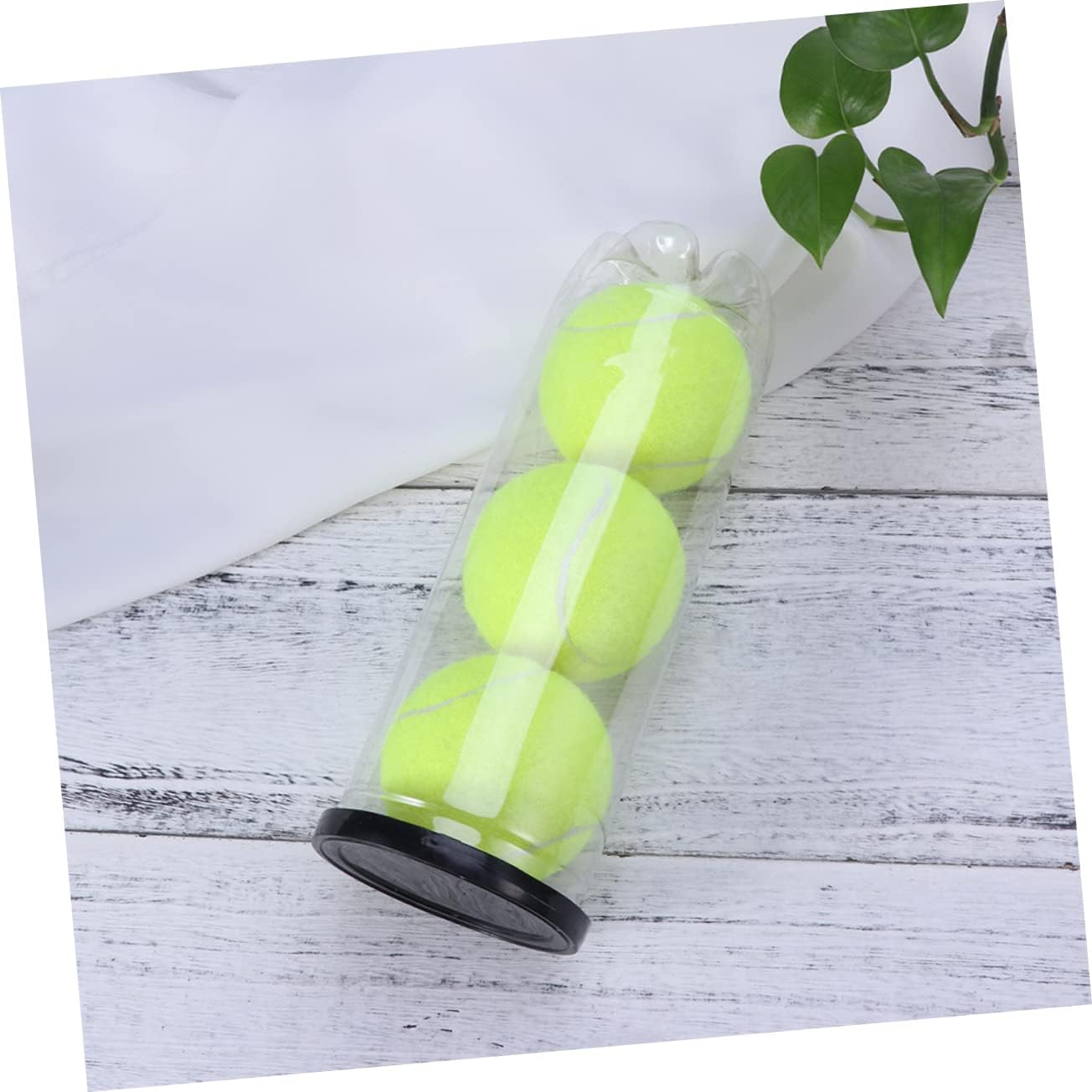 Transparent Tennis Ball Holder Bottle Sports Supply for Tennis Balls Convenient Storage Container