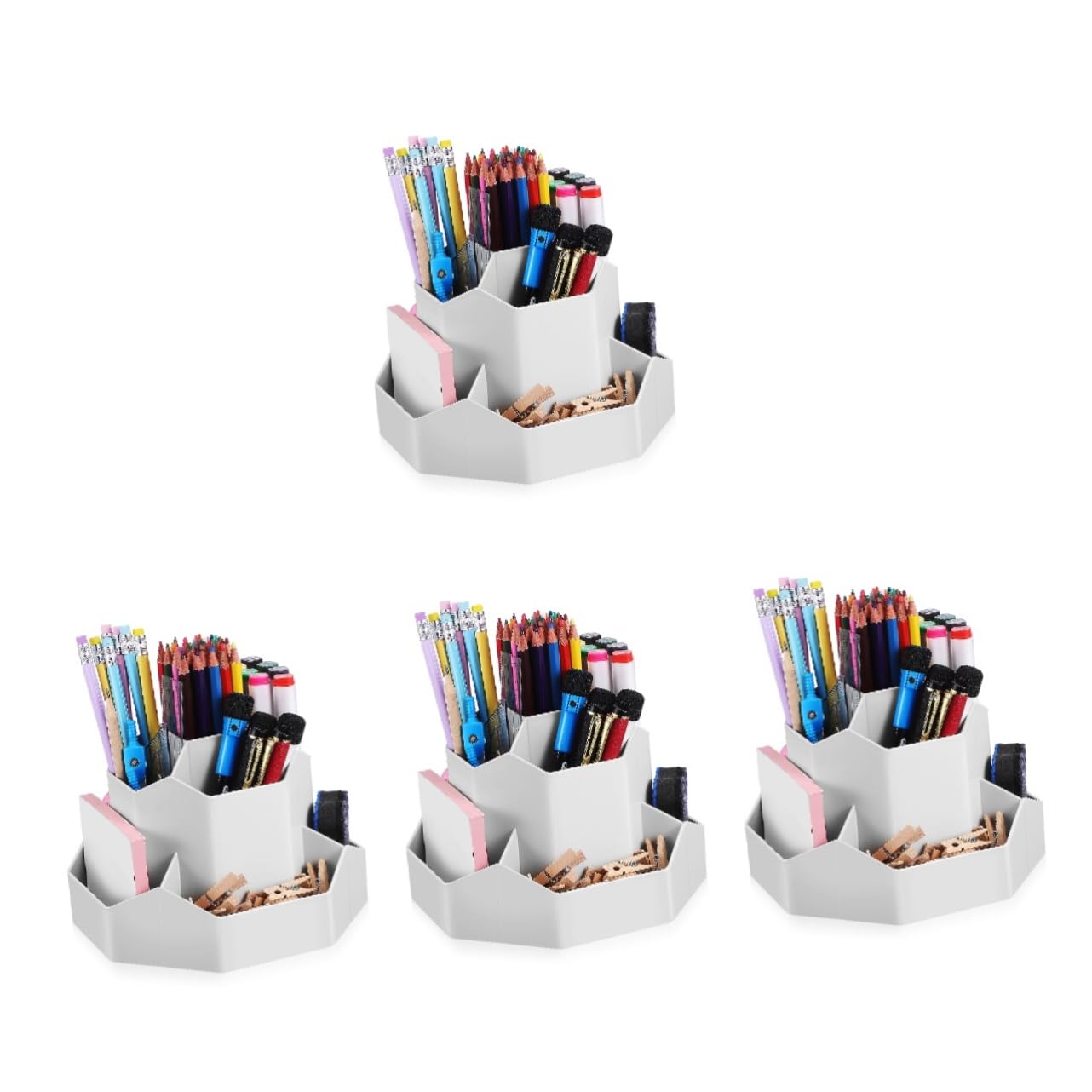 Porte-stylos rotatifs pour résoudre le désordre sur vos tables