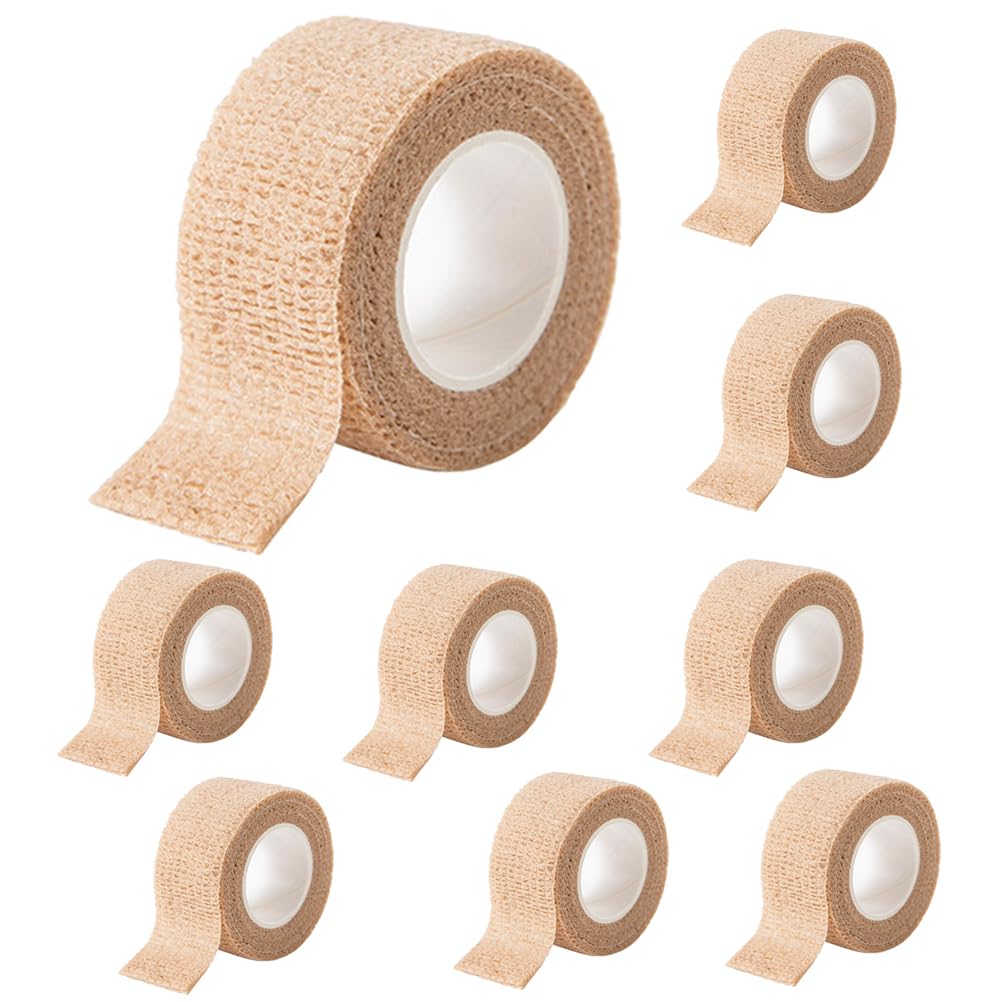 8 sztuk bandaż samoprzylepny, oddychający bandaż, bandaż samoprzylepny pierwszej pomocy, kontuzja sportowa, ochrona przed zniekształceniem nadgarstka, lekarz weterynarii dla psów, (2,5 cm x 4
