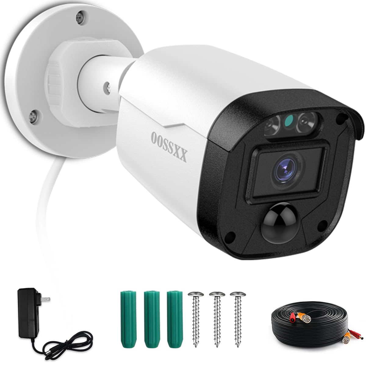 Amazon.com : OOSSXX 5.0Megapixel 1944P Security Bullet Cameras