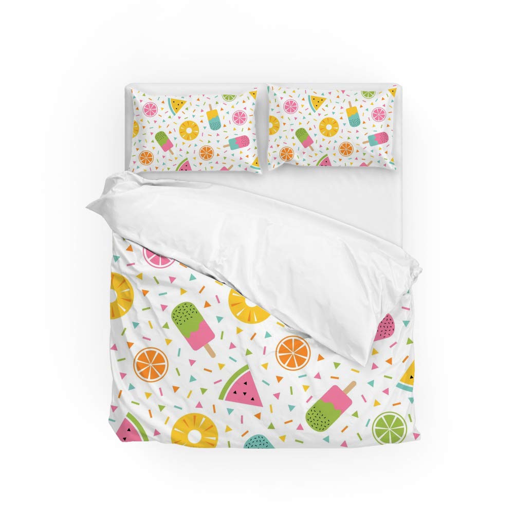 Parure de lit crème glacée pour illuminer la chambre des enfants et ados