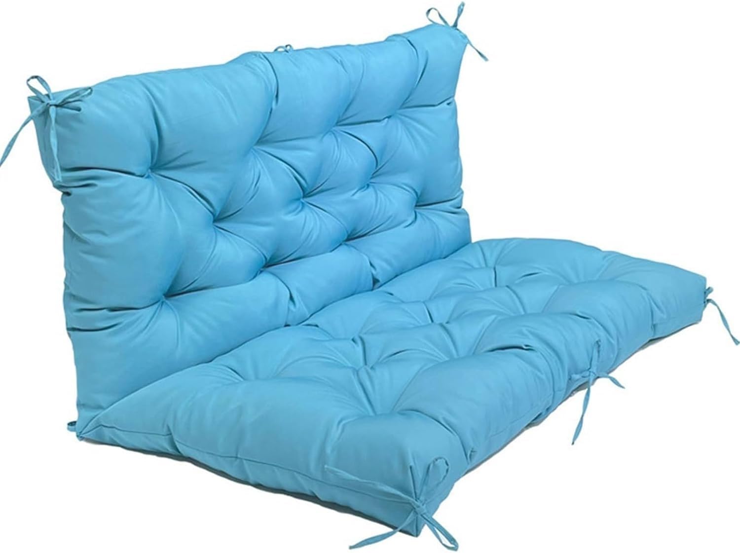 Cuscini per dondolo da esterno, cuscino per panca da giardino per mobili da giardino, cuscini di ricambio per sedie a sdraio a 3 posti, resistenti e confortevoli, per veranda, patio, sedie antiscivolo