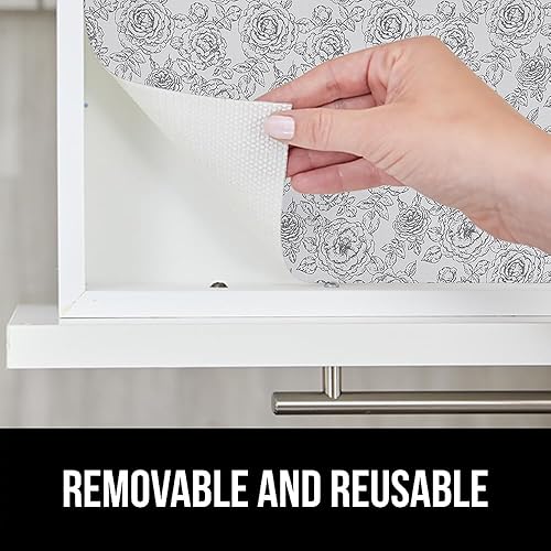 Miniatura 6 de GORILLA GRIP DripGuard Shelf Liner, Non Adhesive Drawer and Kitchen Cabinet Protector, Slip Resistant BPA Free Smooth Surface Plastic Liners for