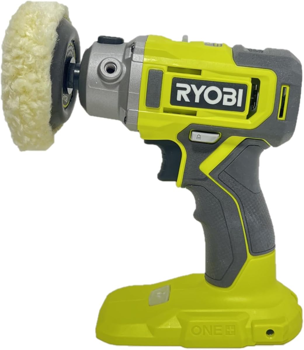 RYOBI ONE 18V Cordless 3 in. Variable Speed Detail Polisher/Sander Tool Only PBF102B PBF102B