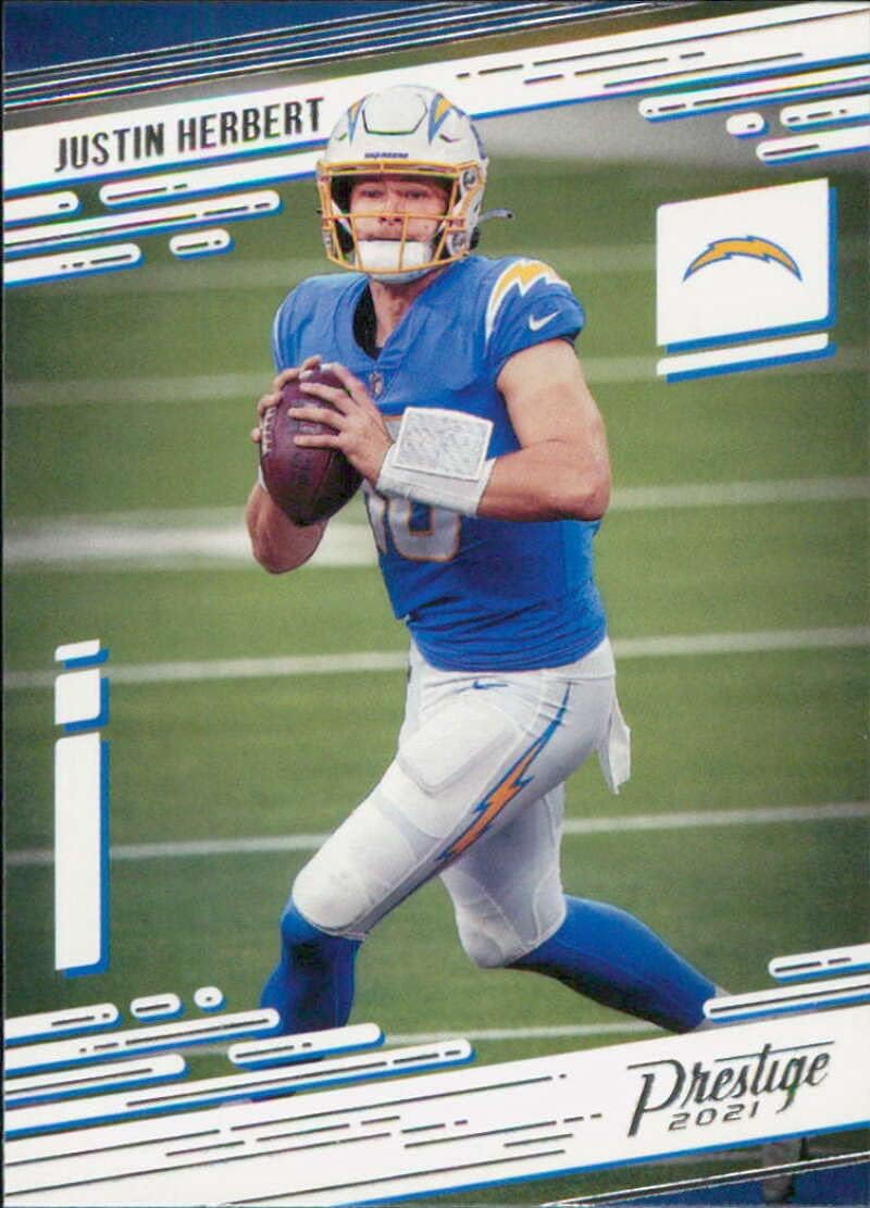 2021 Panini Prestige #192 Justin Herbert Los Angeles Chargers Football Card