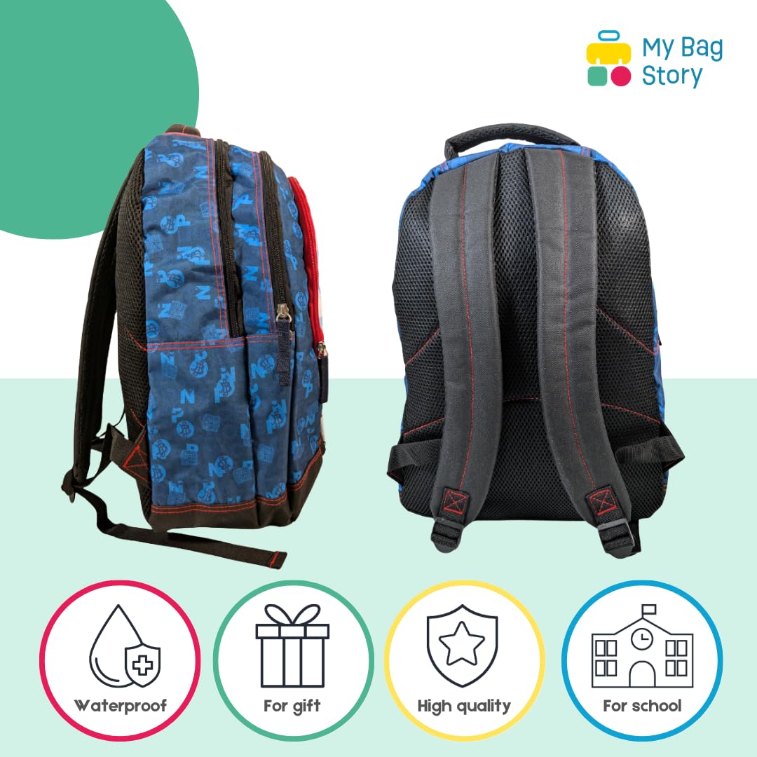 mybagstory - Mochila para niño (45 x 32 x 16 cm)