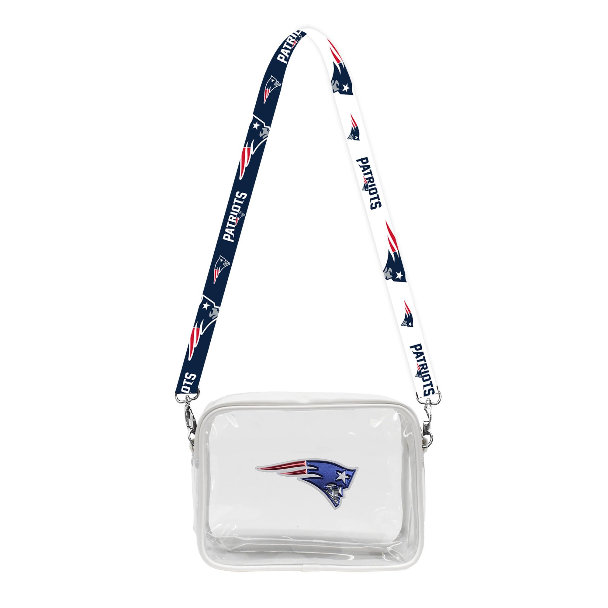 Littlearth New England Patriots NFL Clear Fanny Fan Geldbörse