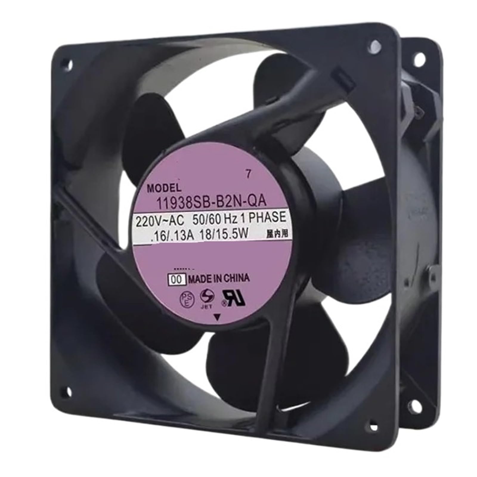 KSZHZYMGX 11938MB-B2N-QA AC 220V 18/15.5W 12038 120 * 120 * 38mm 12cm Cooling Fan