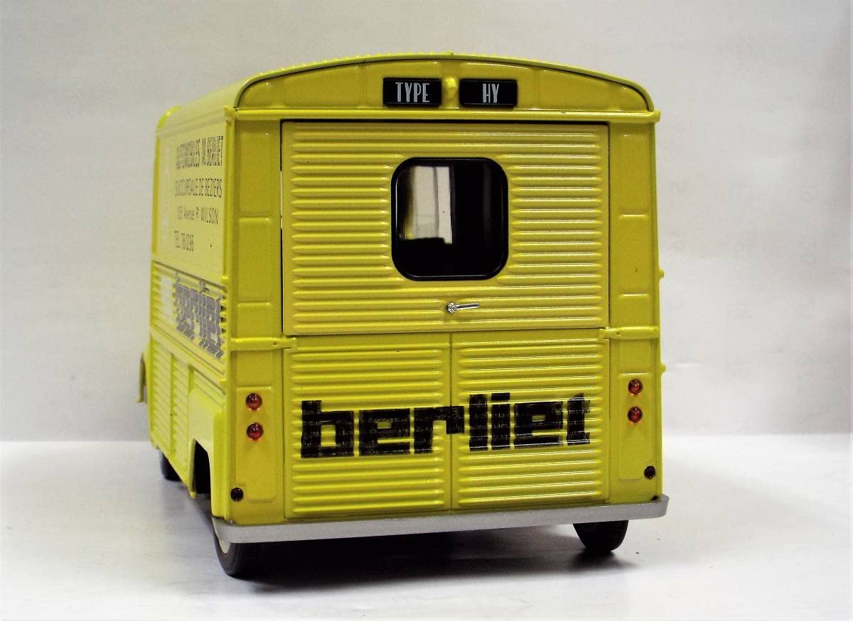 1/18 シトロエン タイプHY 1969 イエロートラック CitroenHY ミニカー 1/18 シトロエン Hトラック NYCハンバーガーキッチン