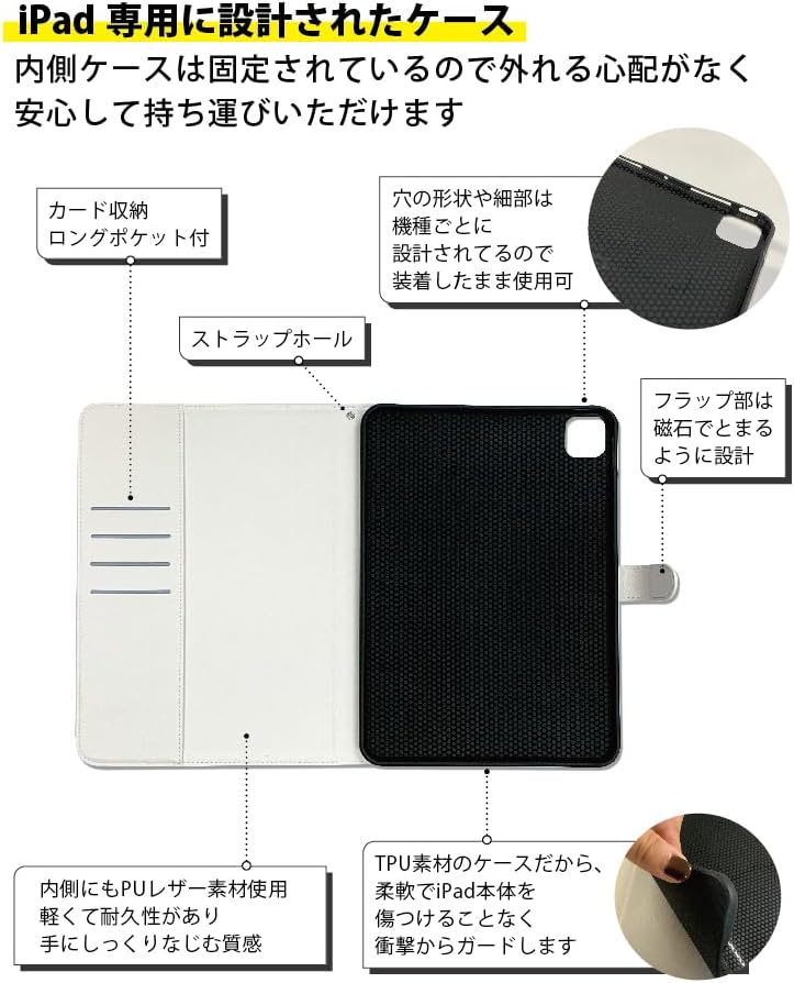 iPad Pro 13インチ （M4）用 ケース 2024 第7世代 用 アイパッド プロ