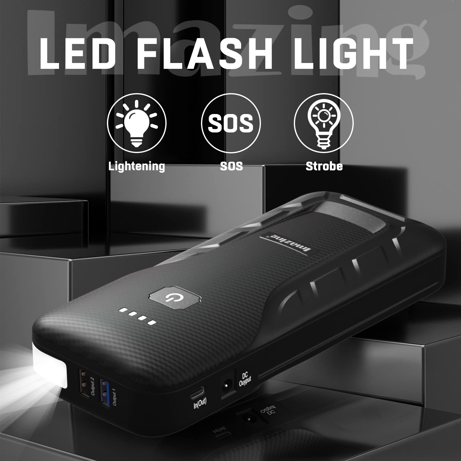 Imazing Portable Car Jump Sta...B09NM9G6B8