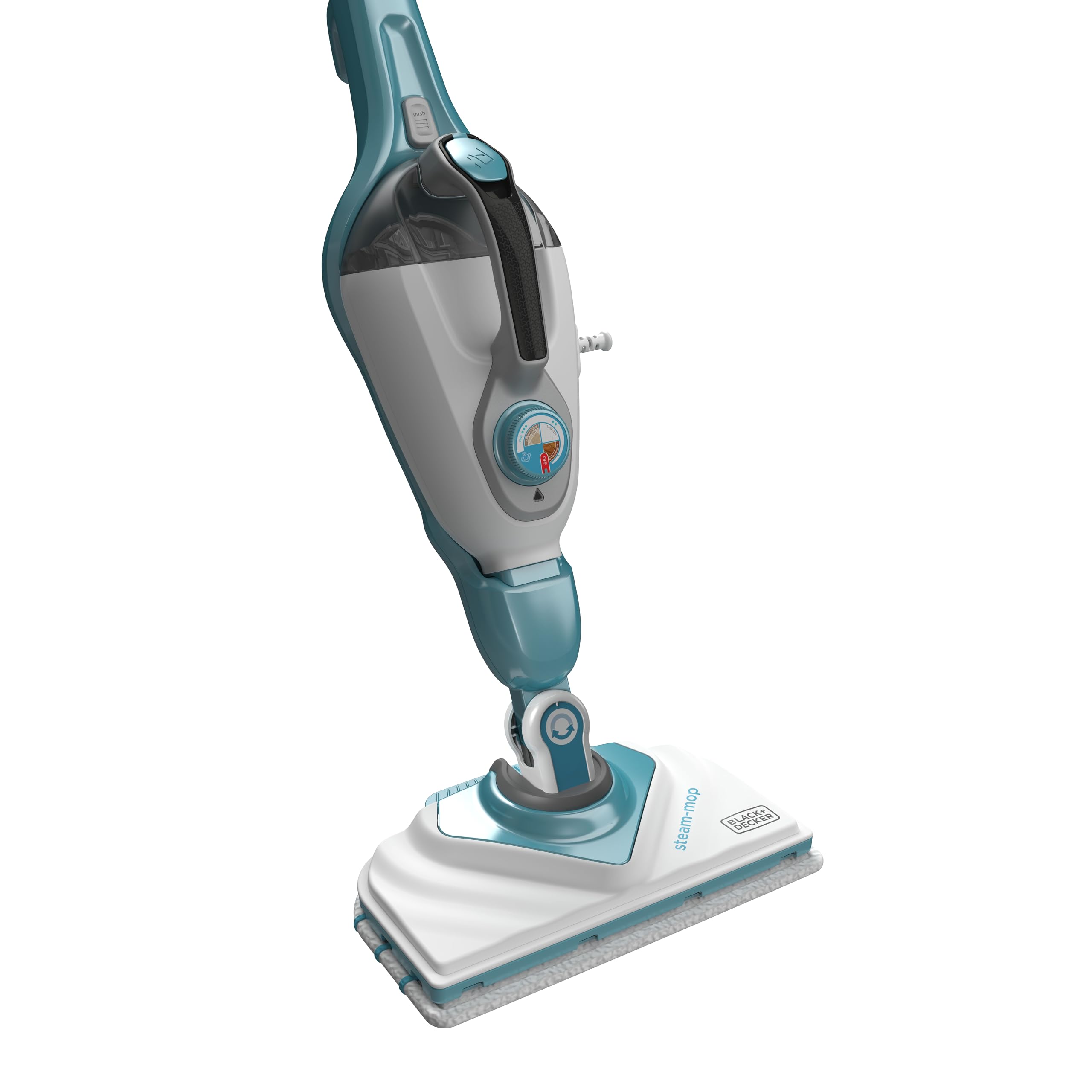 Black + Decker Multifunctional Wired Steam Mop - 1600W - with
