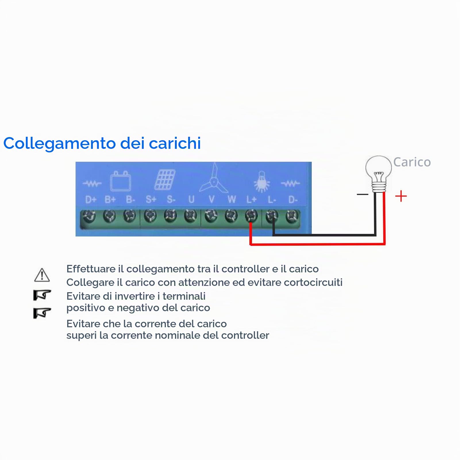 ciciglow Regolatore di carica ibrido solare eolico,solare fotovoltaico eolico 1000W 8100W,LCD,identificazione automatica 24V 48V,MPPT,per turbina eolica,pannello solare,