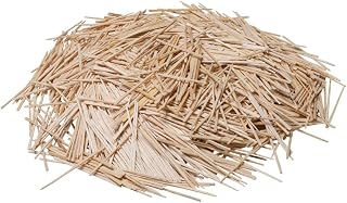 Flat Wood Toothpicks, Wood, Natural, 2500/Pack