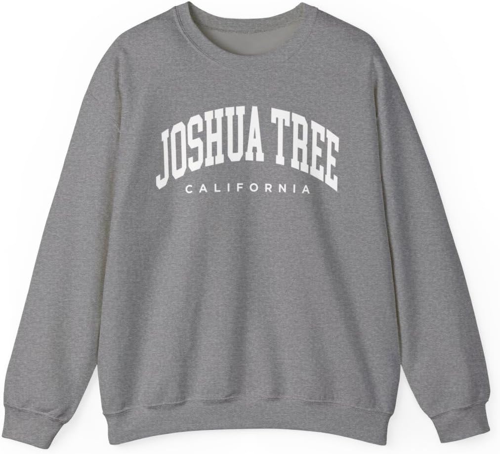 Joshua Tree California Adult Unisex Crewneck Sweatshirt