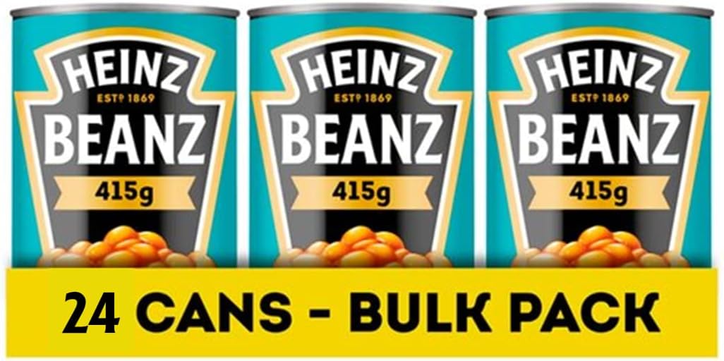 Heinz Baked Beans 415g 4 Pack (England) Packaged Baked