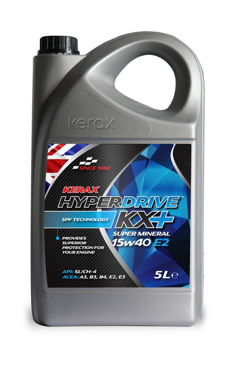 HYPERDRIVE 15W40 E2 Super MINERAL ENGINE OIL Kerax 5L 5 Litre