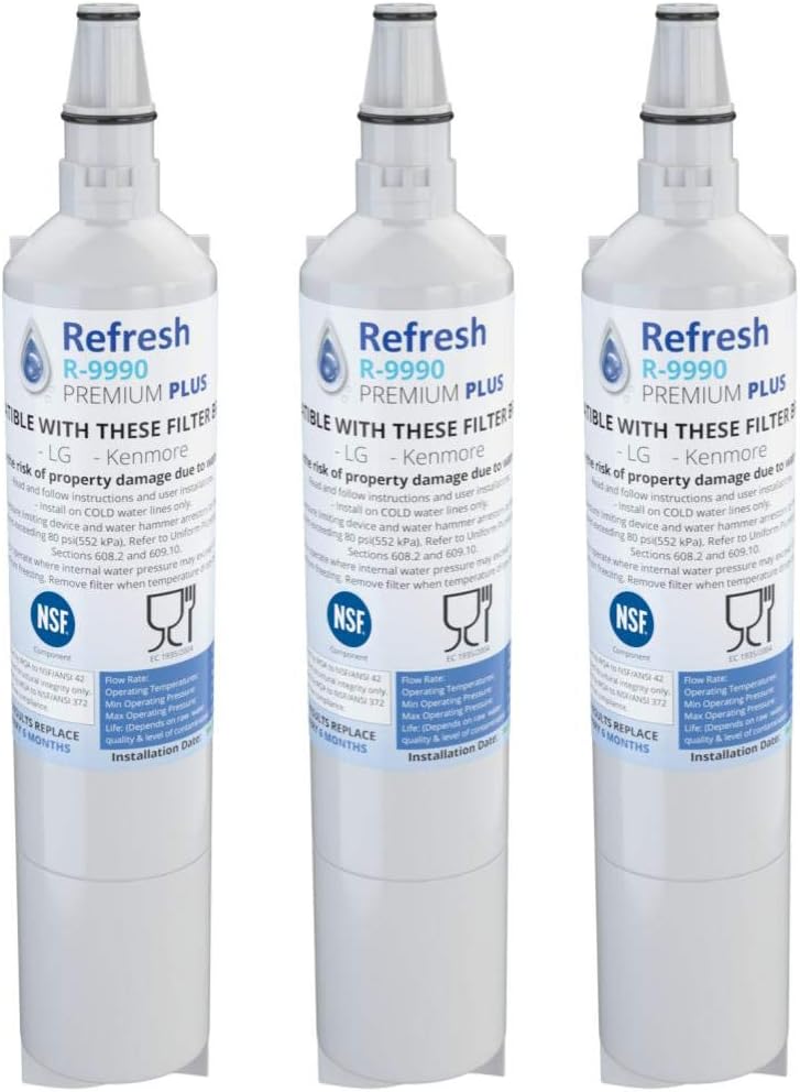 Refresh NSF53 Premium Replacement Refrigerator Water