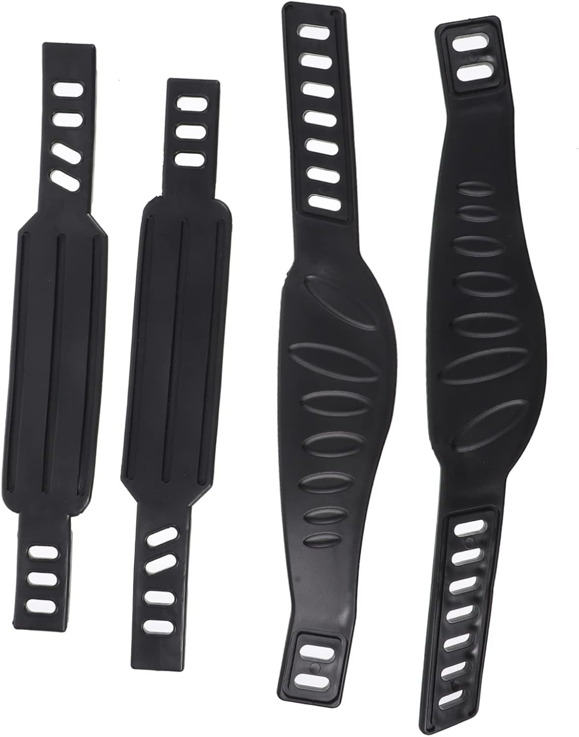 2 Pairs Fitness Pedal Straps for Indoor Cycling Comfortable Exercise Bike Fixing Belts Durable Straps for Home Gym Use